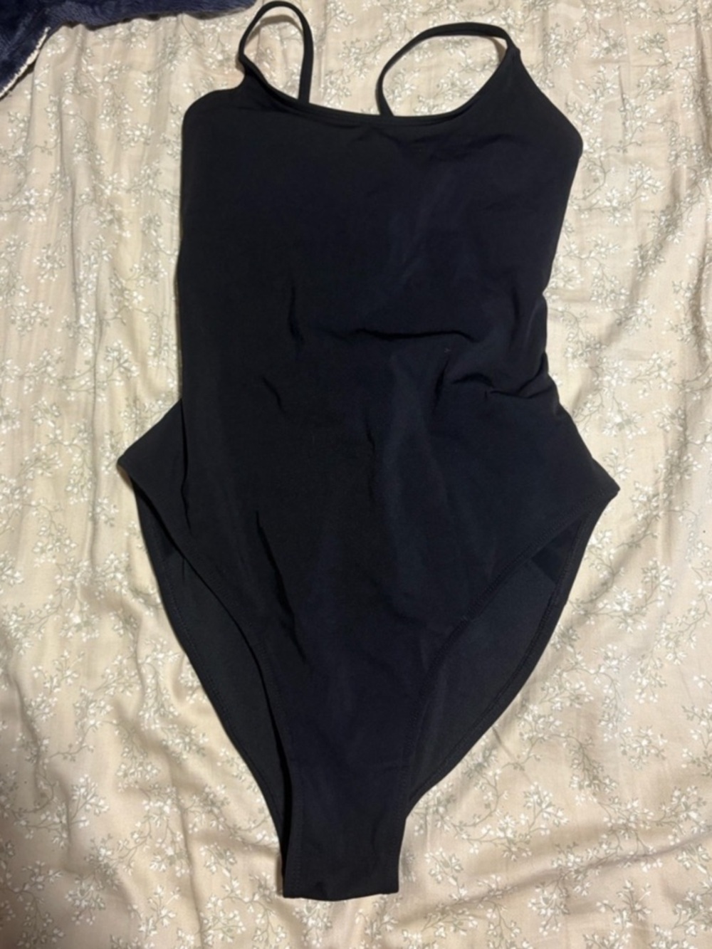 TA3 Lacey VIRAL Classic Black WAIST SNATCHING  One-Piece Swimsuit MEDIUM